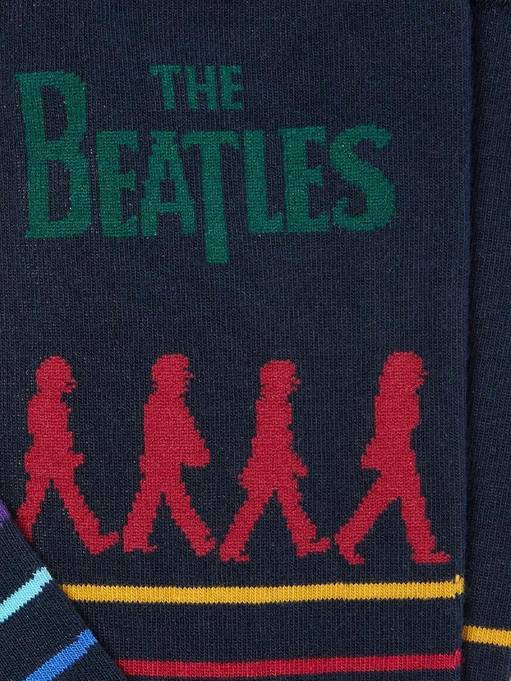 seraphine FatFace Navy 1 Pair of Beatles Socks