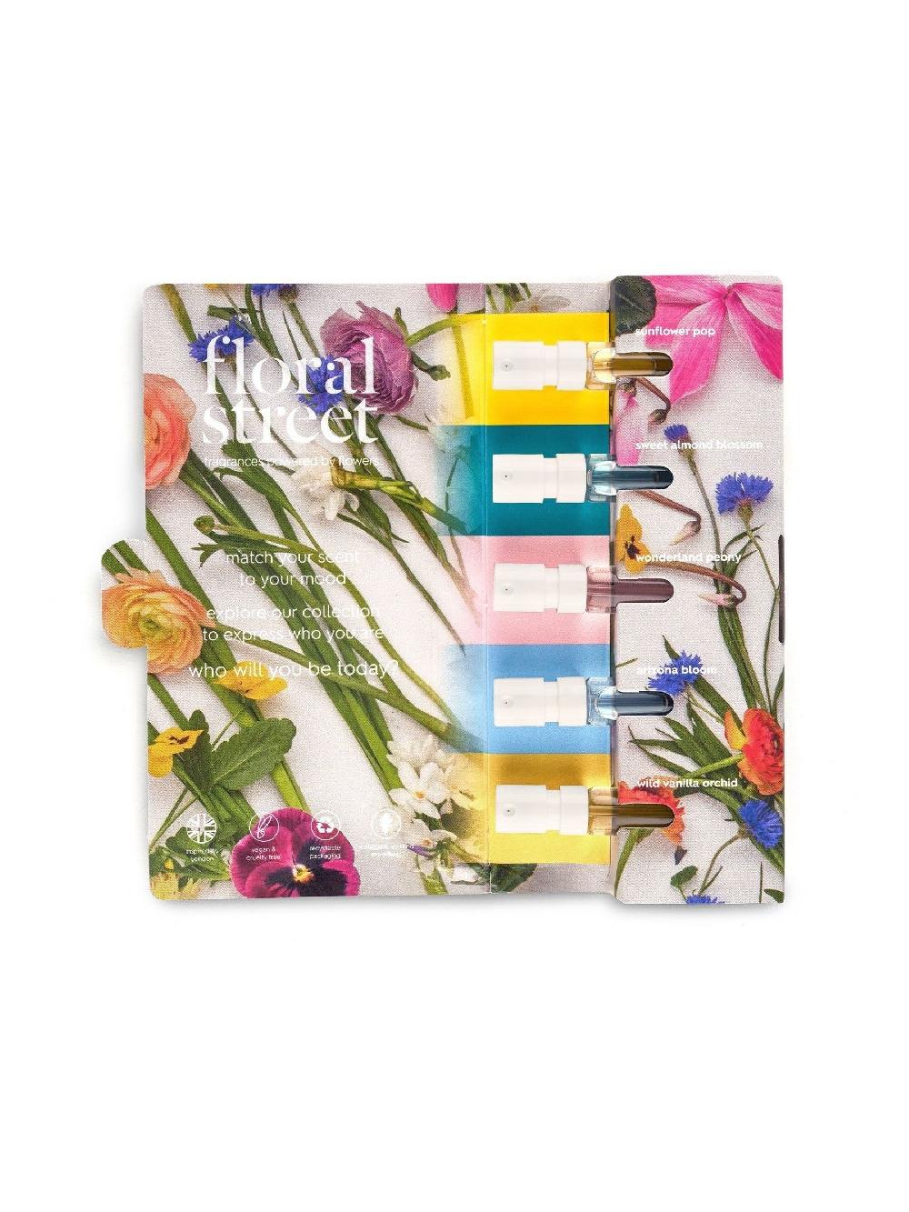 seraphine Floral Street Discovery Gift Set 5 x 2ml