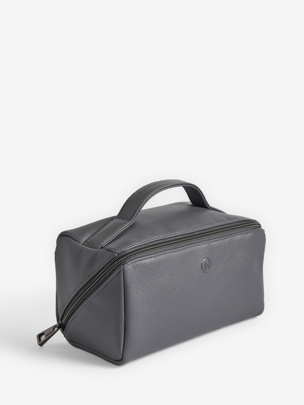 Seraphine Fold Out Faux Leather Wash Bag