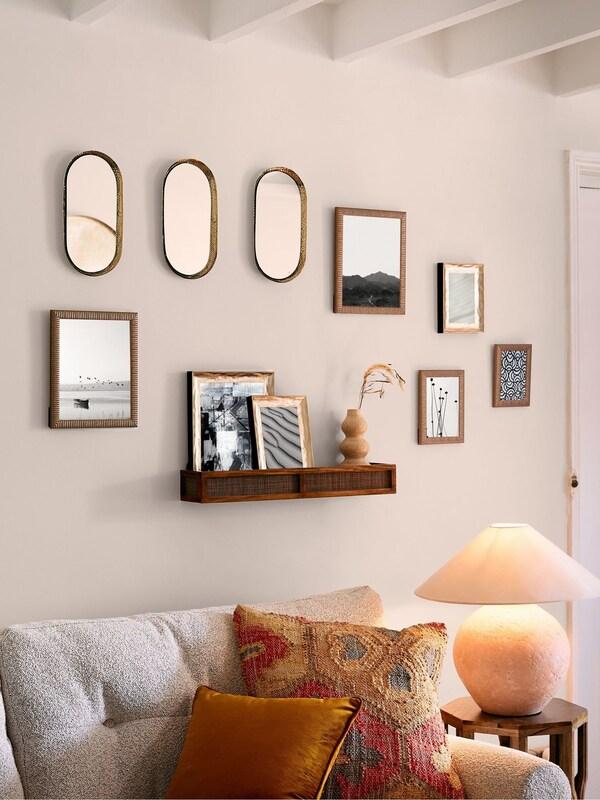 Seraphine Gold Textured Frame