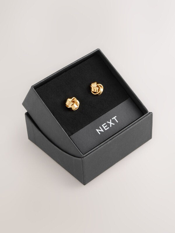 Seraphine Gold Tone Knot Cufflinks
