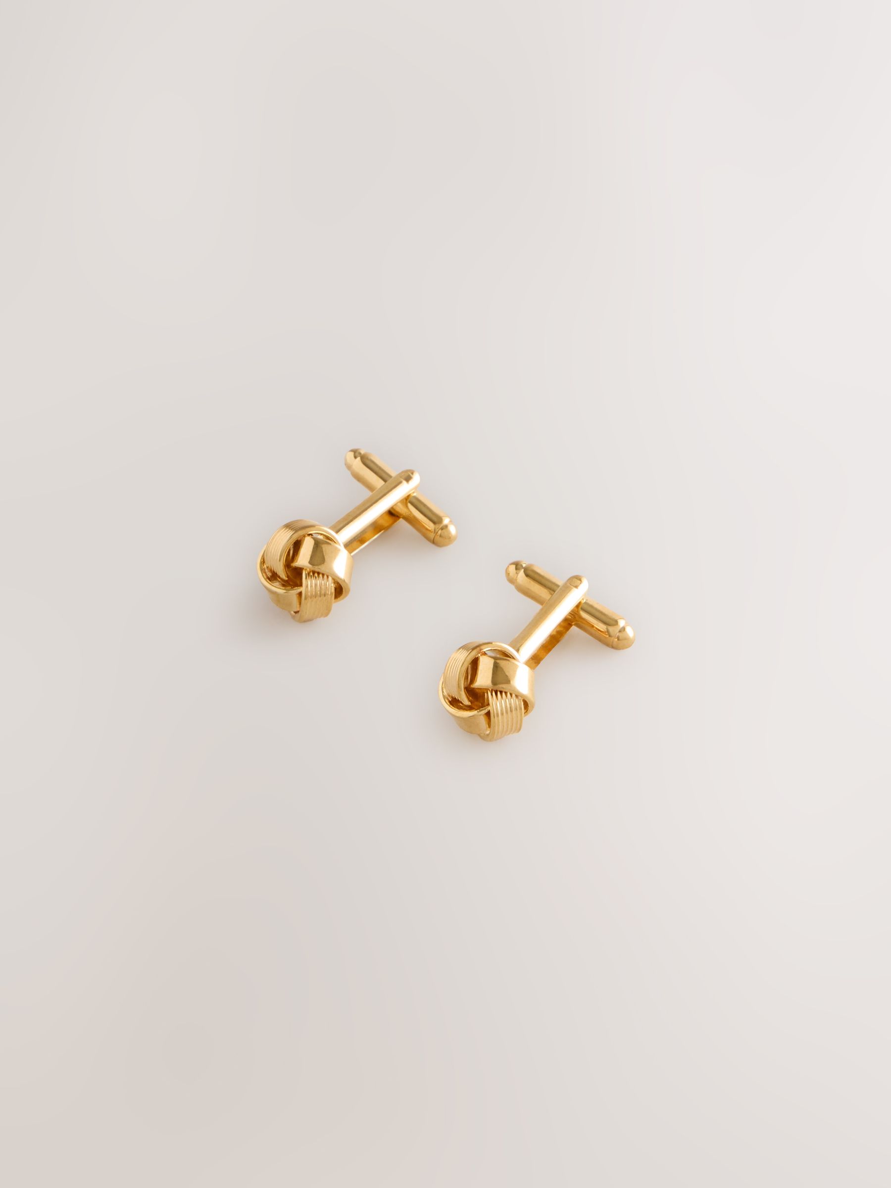 seraphine Gold Tone Knot Cufflinks