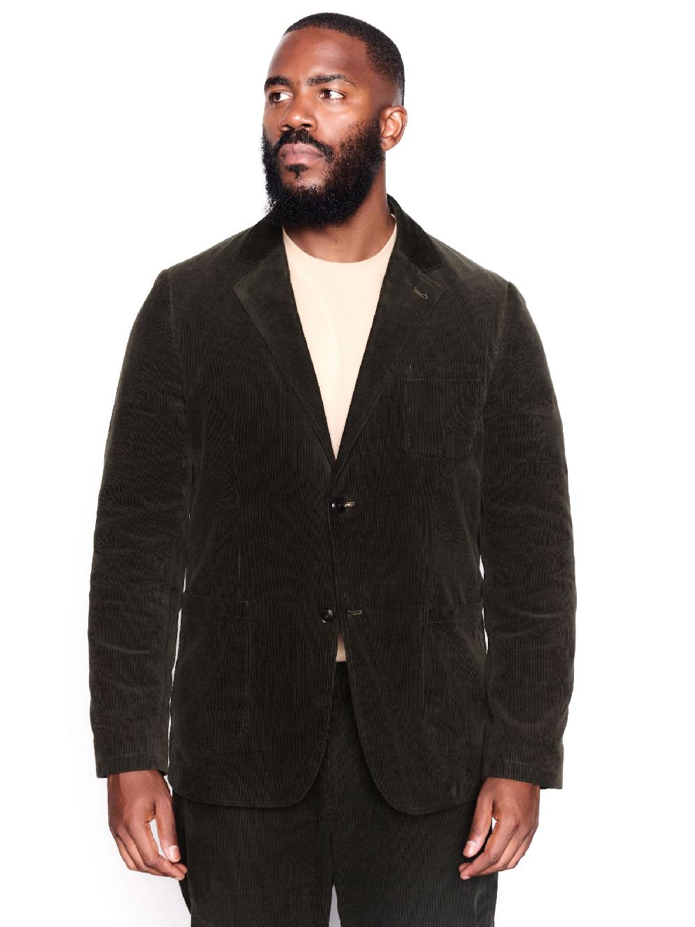 seraphine Green Relaxed Fit Corduroy Suit Jacket seraphine Green Relaxed Fit Corduroy Suit Jacket