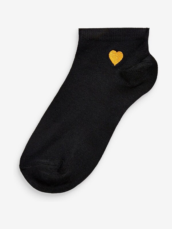 Seraphine Heart Motif Trainer Socks 5 Pack