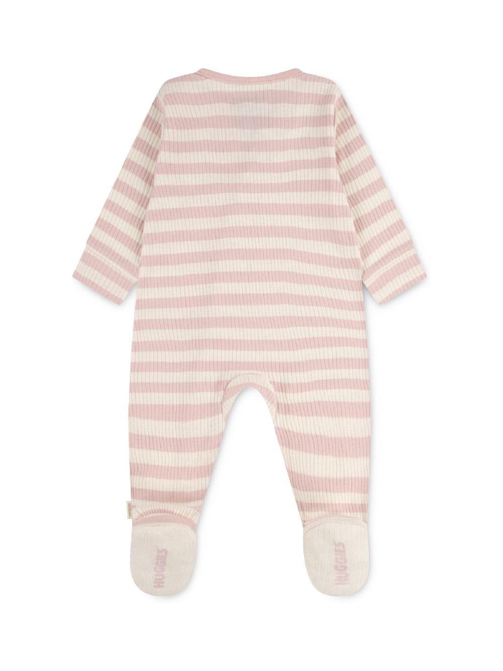 seraphine Huggies Striped Footed Zip Sleepsuit