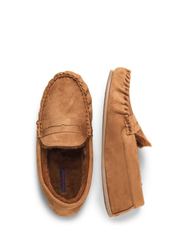 Seraphine JACK & JONES Brown Moccasin Slippers