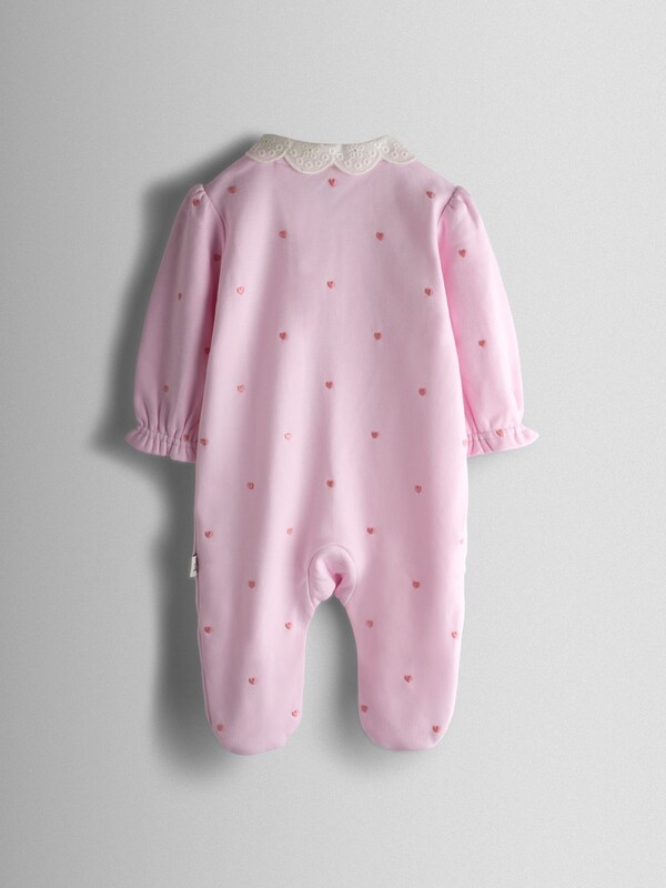 Seraphine Jojo Maman Bébé Pink Sleepsuit
