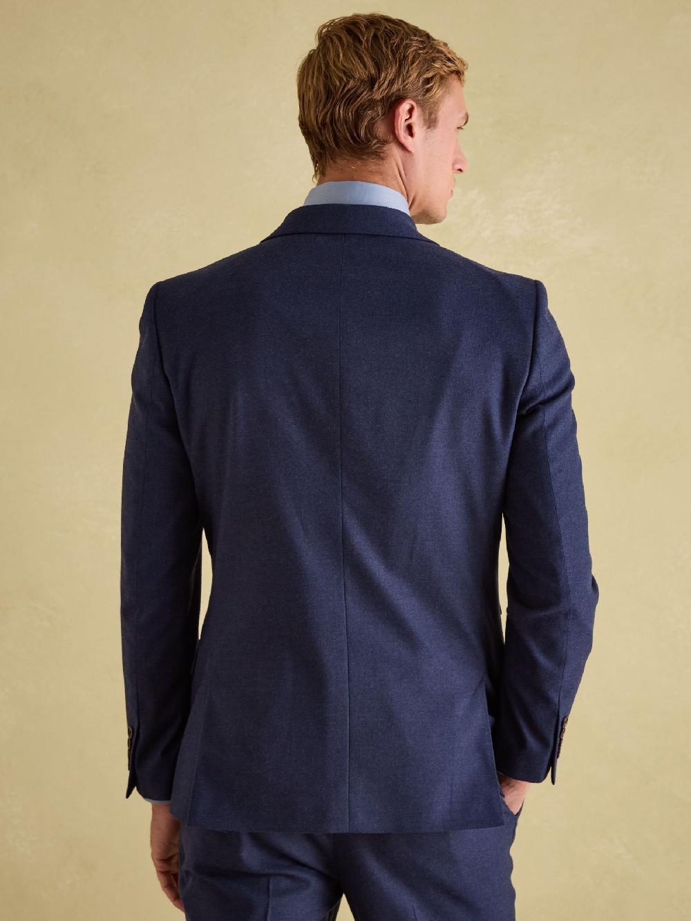 seraphine Joules Blue Slim Fit Flannel Suit Jacket seraphine Joules Blue Slim Fit Flannel Suit Jacket