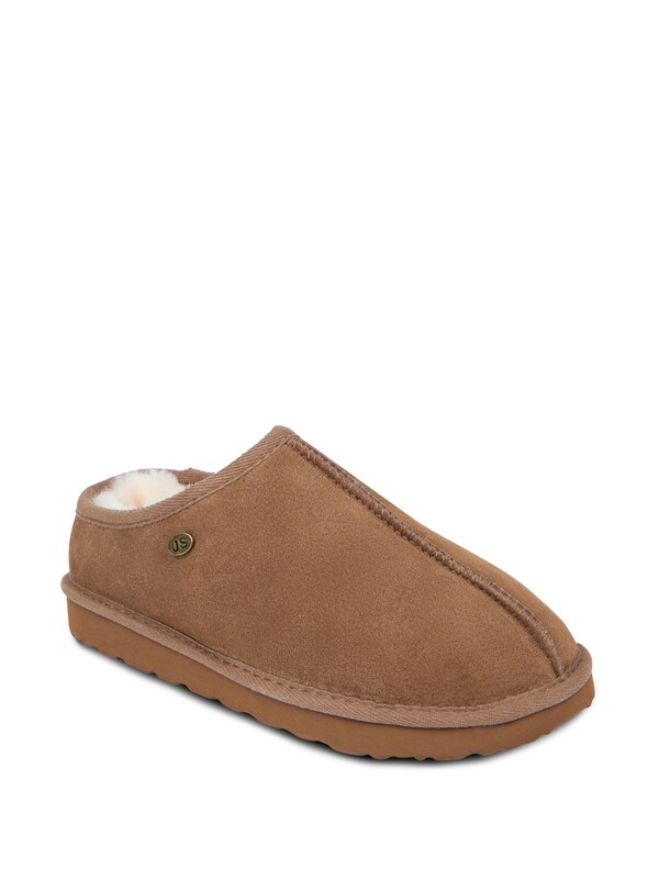 Seraphine Just Sheepskin Brown Mens Louis Slippers