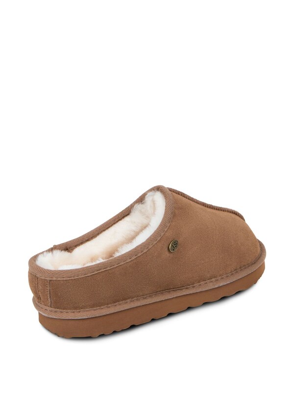 Seraphine Just Sheepskin Brown Mens Louis Slippers