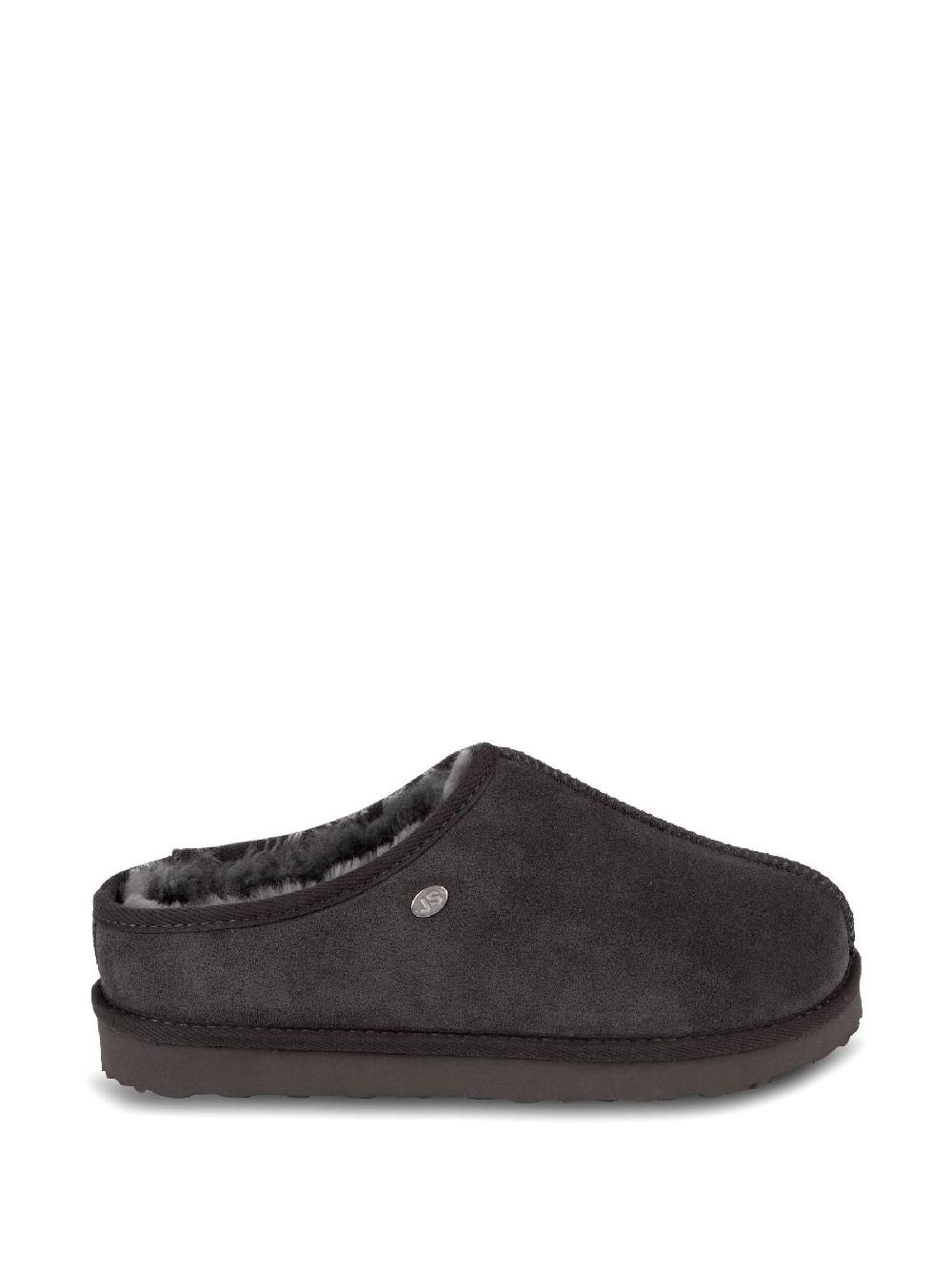 seraphine Just Sheepskin Grey Mens Louis Slippers