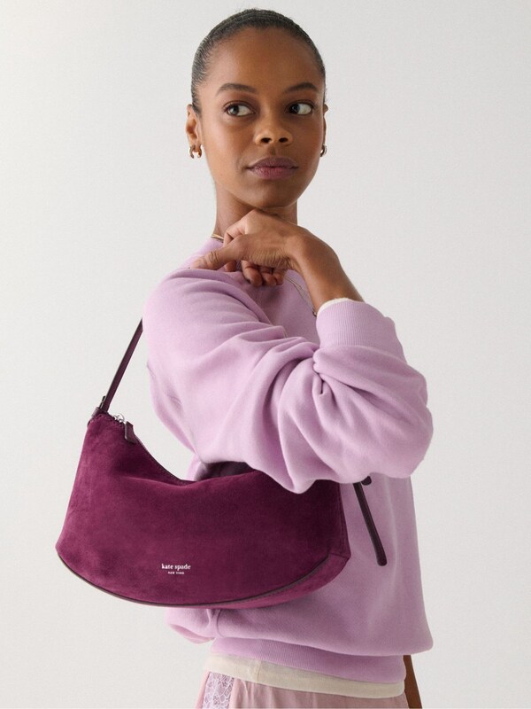 Seraphine Kate Spade Purple Loop Shoulder Bag