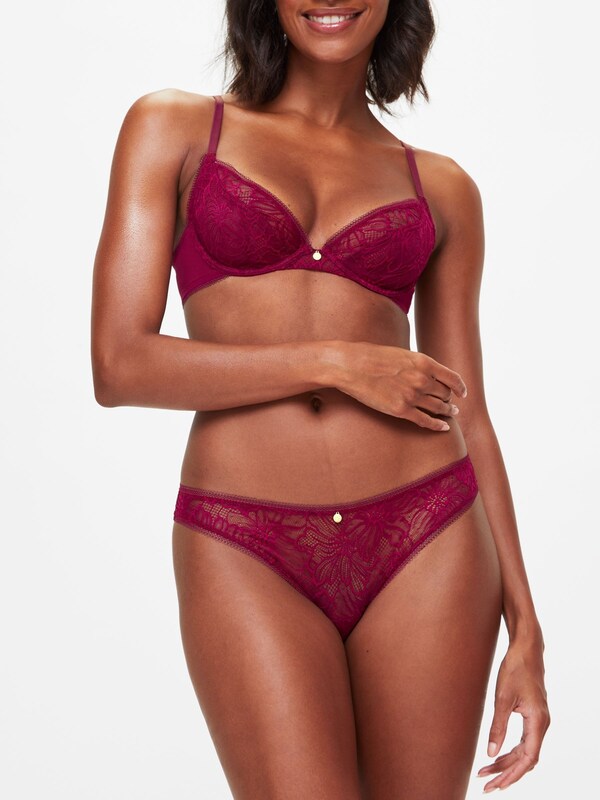 Seraphine KBX Red Non Padded Alice Lace Triangle