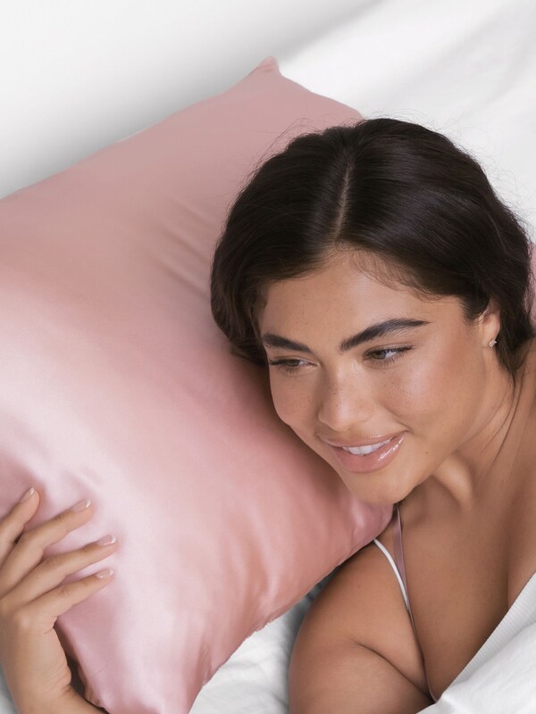 Seraphine Kitsch Blush Satin Pillowcase