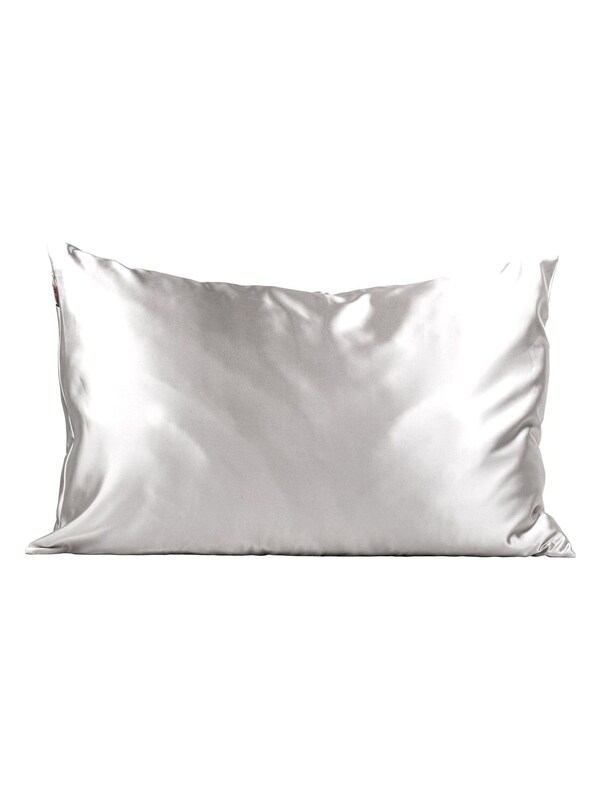 Seraphine Kitsch Silver Satin Pillowcase