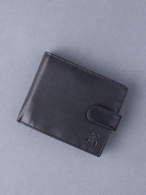 Seraphine Lakeland Leather Black Burneside Wallet