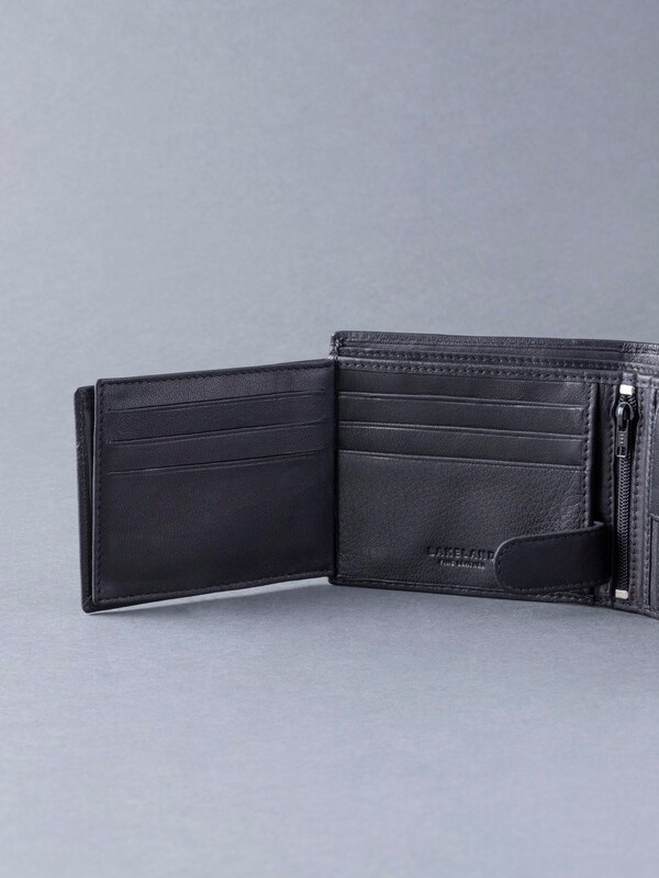 Seraphine Lakeland Leather Black Burneside Wallet