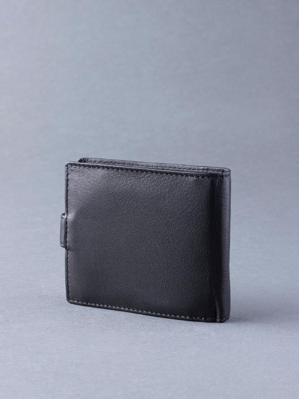 seraphine Lakeland Leather Black Burneside Wallet