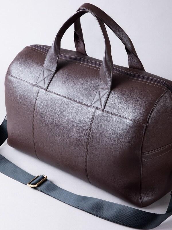 Seraphine Lakeland Leather Brown Crummock Holdall
