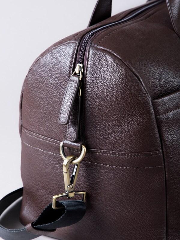Seraphine Lakeland Leather Brown Crummock Holdall
