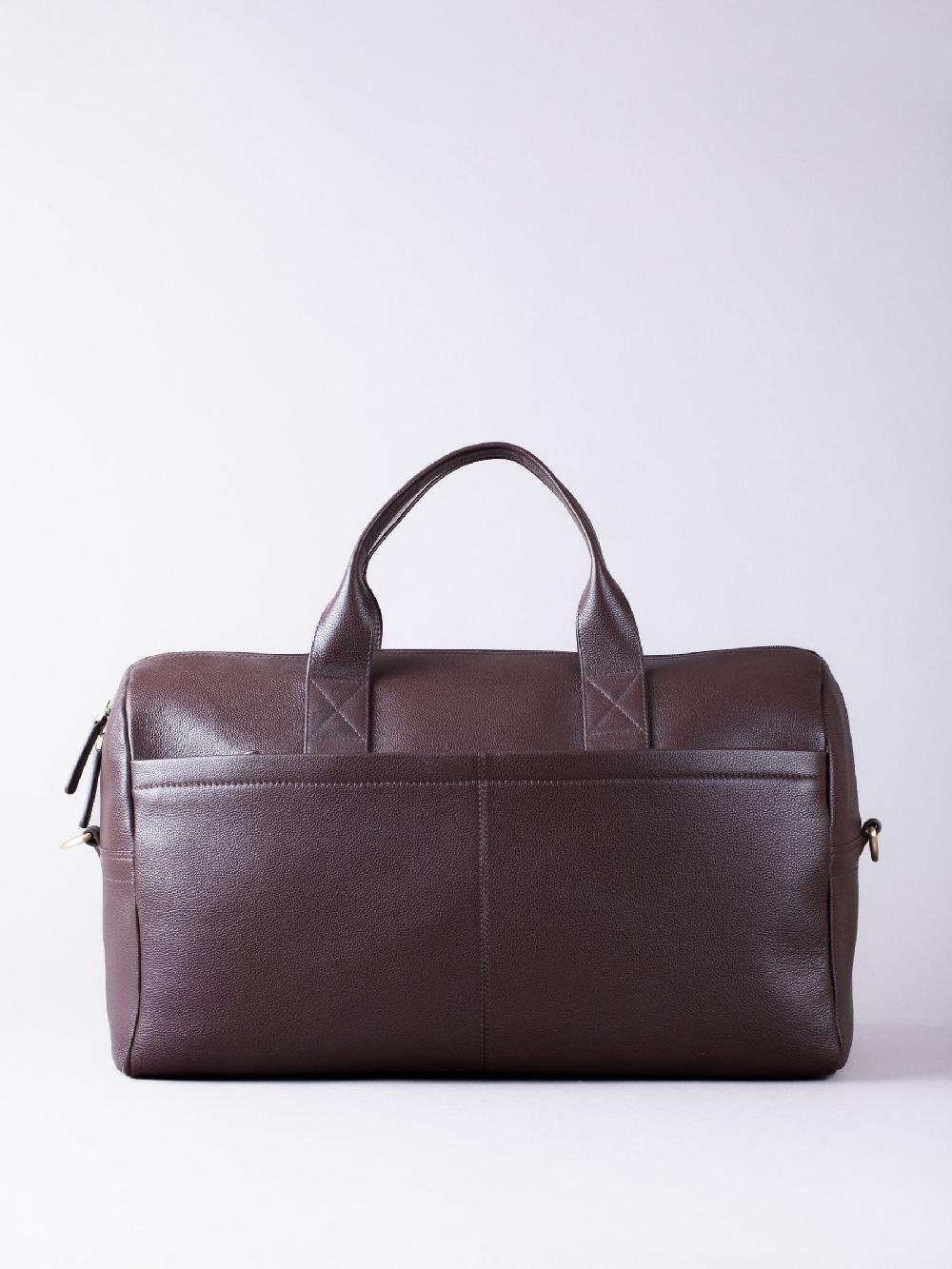 seraphine Lakeland Leather Brown Crummock Holdall