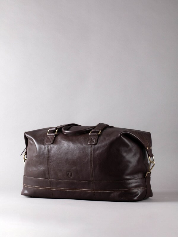 seraphine Lakeland Leather Brown Keswick Holdall