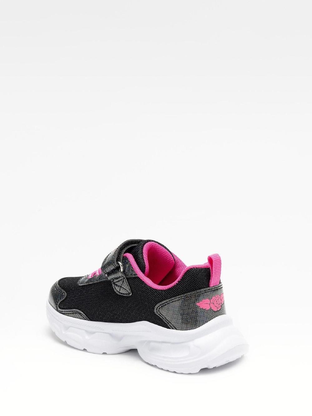 seraphine Lelli Kelly Light Up Black Trainers