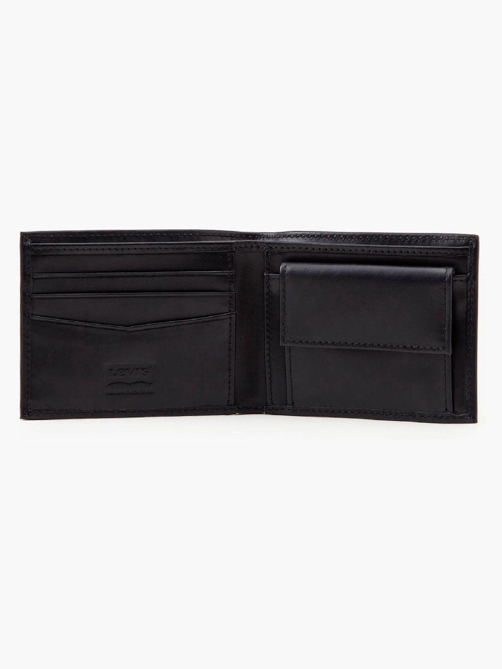 seraphine Levi's® Black Leather Wallet