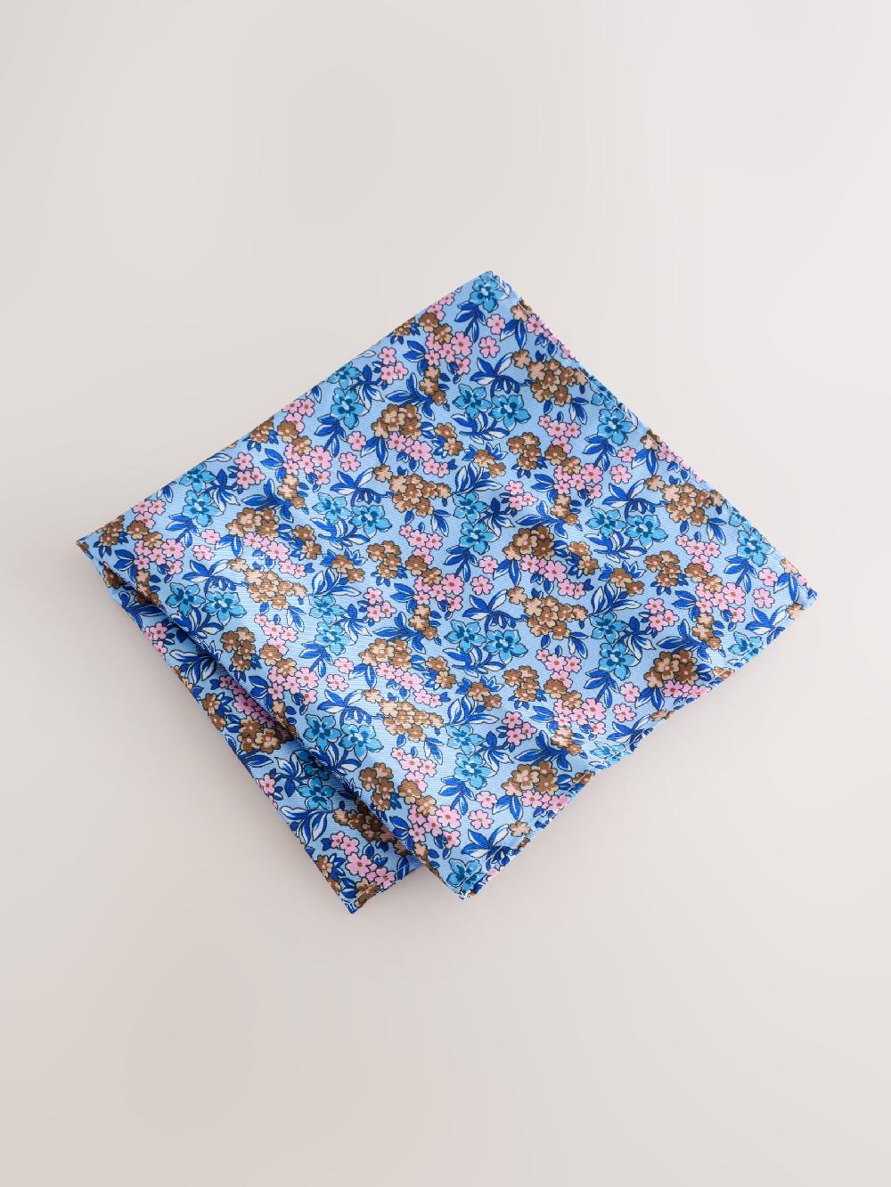 seraphine Light Blue Tie and Pocket Square Set