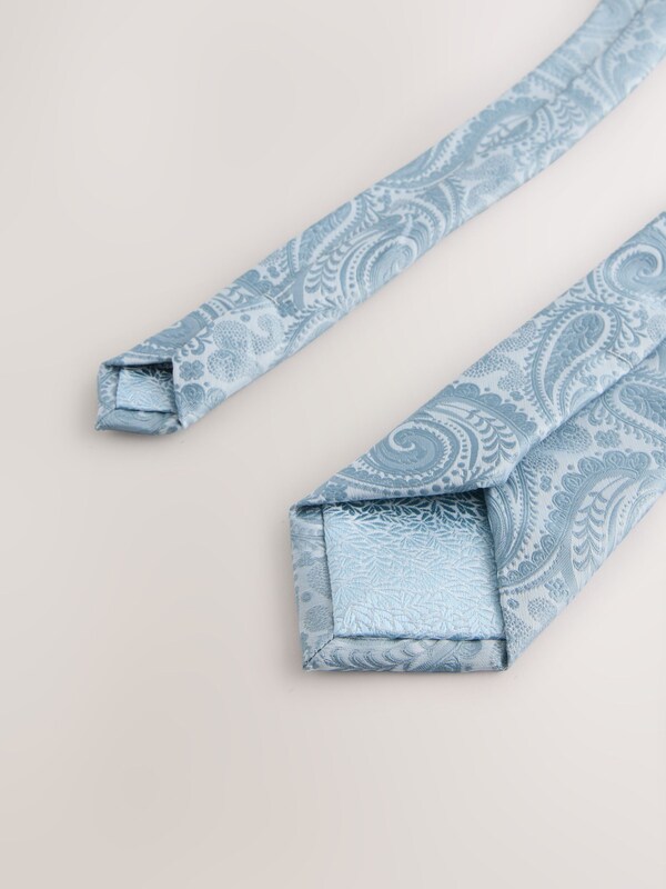 Seraphine Light Blue Tie Pocket Square And Pin Set