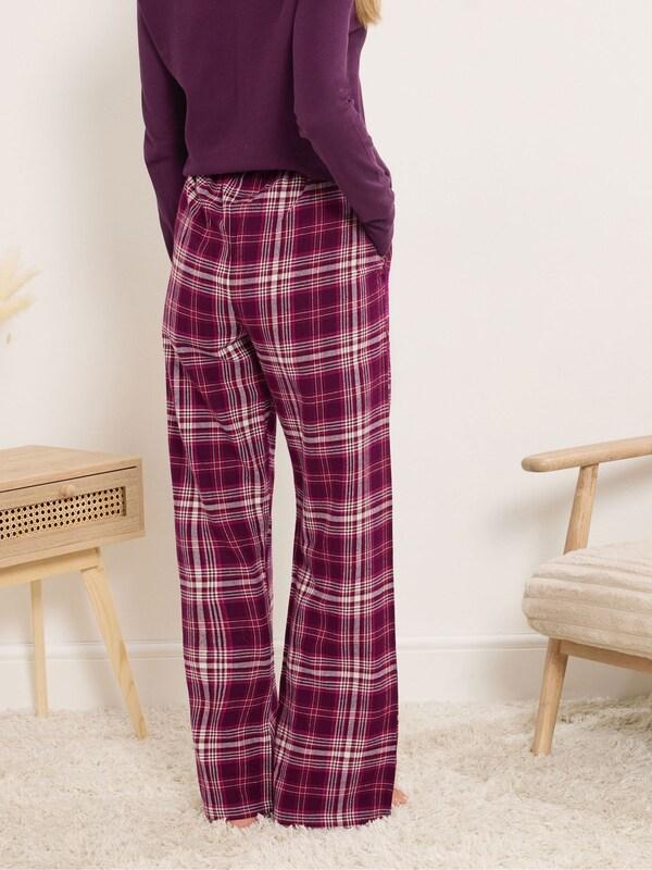 Seraphine Long Tall Sally Red Check Pyjamas