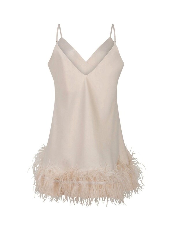 Seraphine Love Stories Cream Honey Feather Nightie