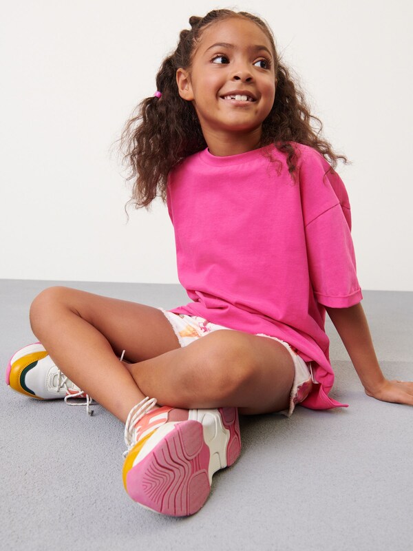 Seraphine Magenta Pink Oversized T-Shirt (3-16yrs)