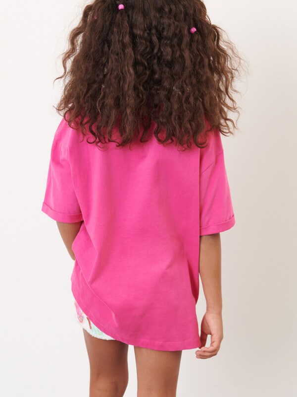 Seraphine Magenta Pink Oversized T-Shirt (3-16yrs)