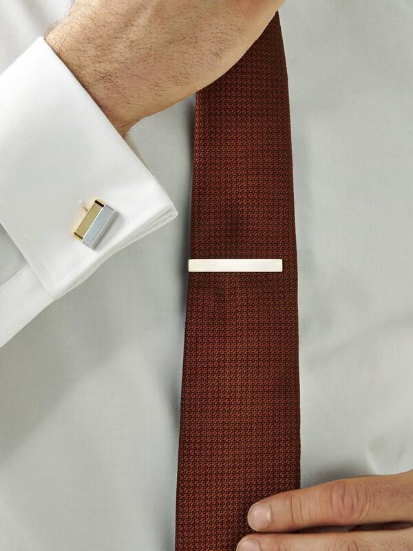 Seraphine Metallic Tie Clip Set