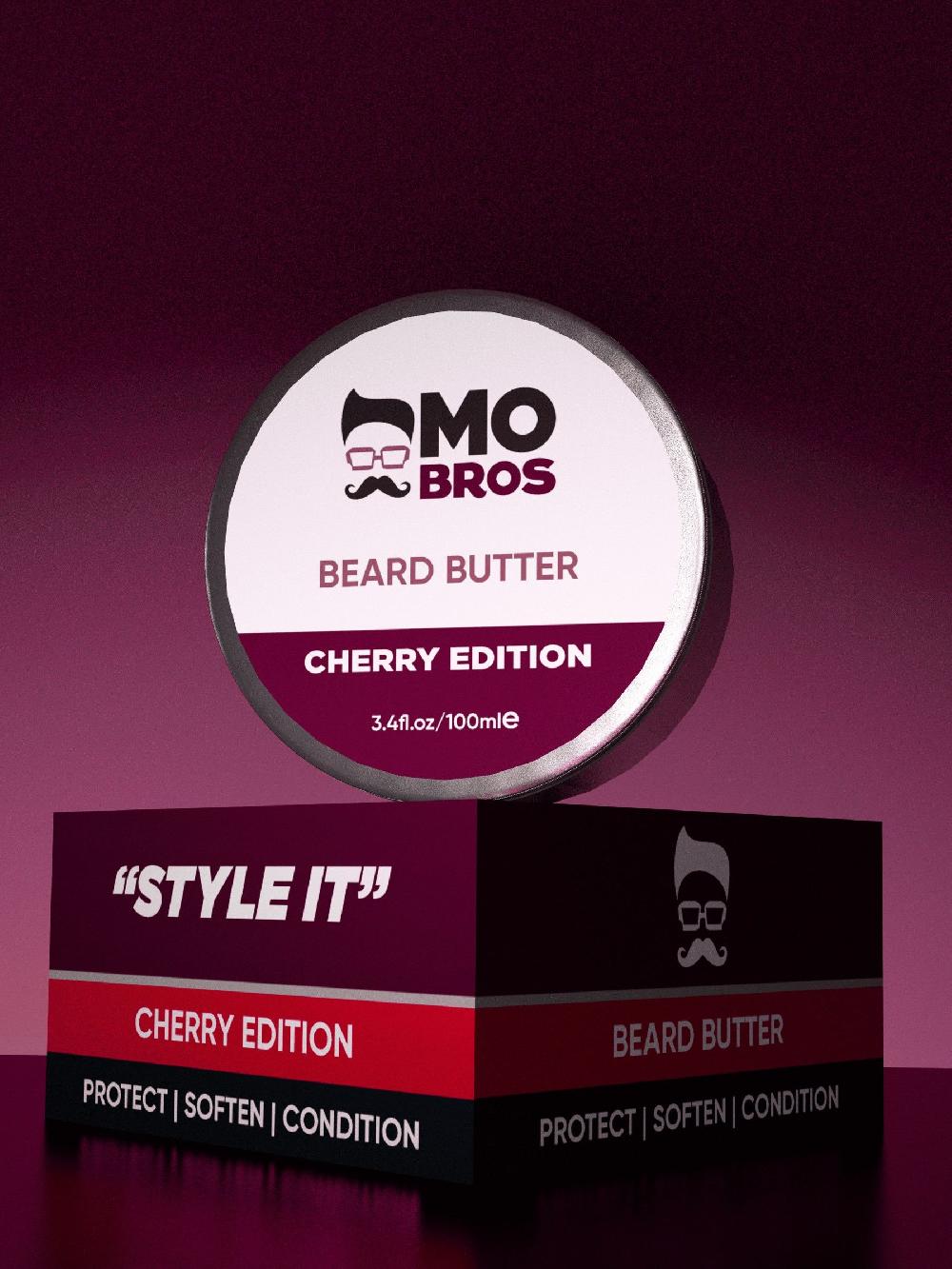 seraphine Mo Bros Beard Butter 100ml Black Cherry