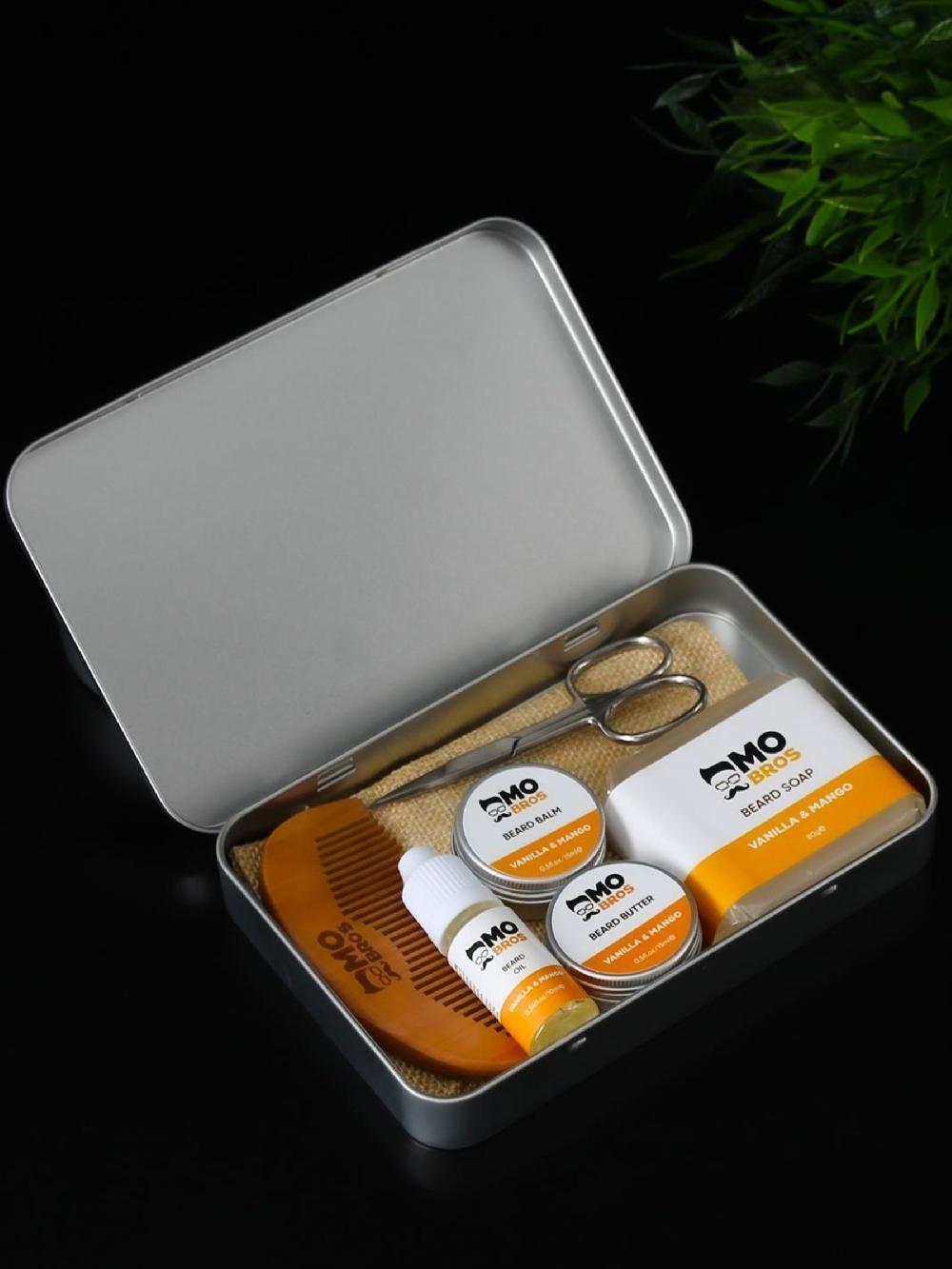 seraphine Mo Bros XL Vanilla & Mango Beard Care Kit
