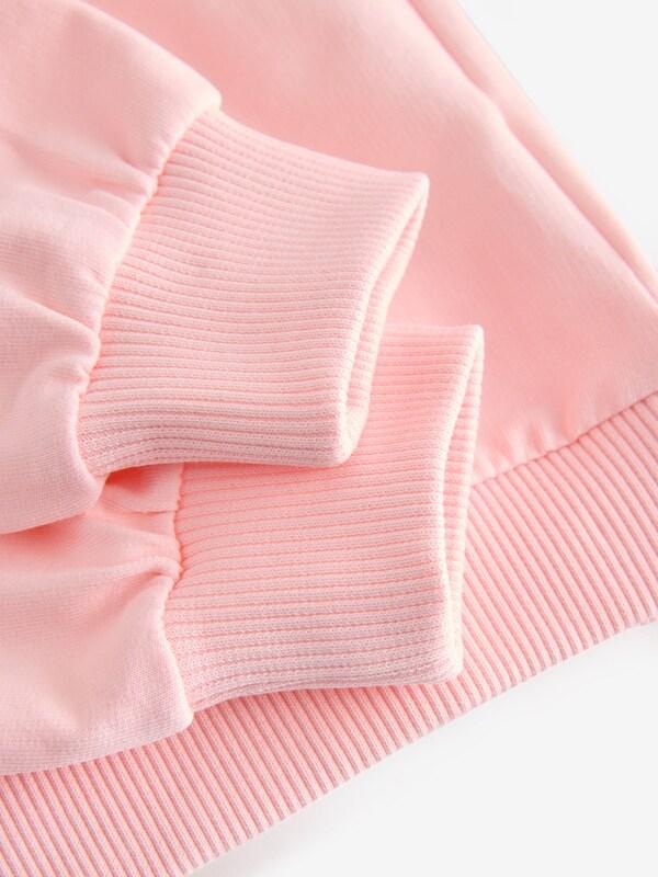 Seraphine Moschino Pink Logo Crew Neck Sweatshirt