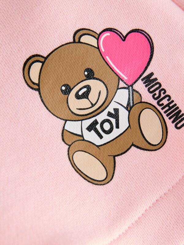 Seraphine Moschino Pink Logo Jersey Shorts