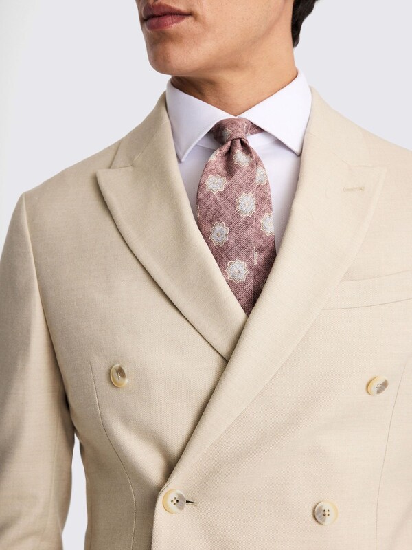 Seraphine MOSS Camel Slim Fit Suit Jacket