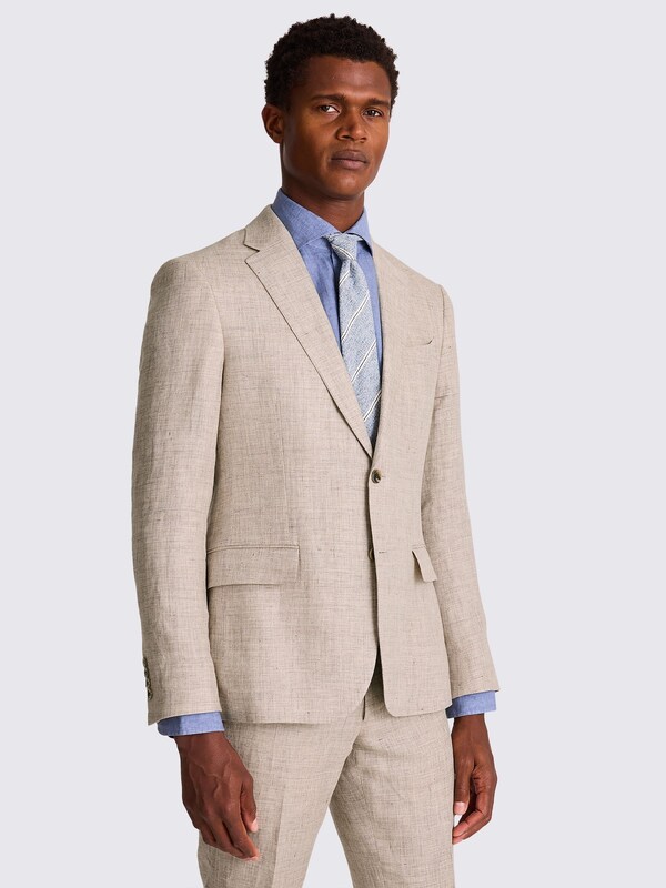 Seraphine MOSS Camel Slim Fit Suit Trousers