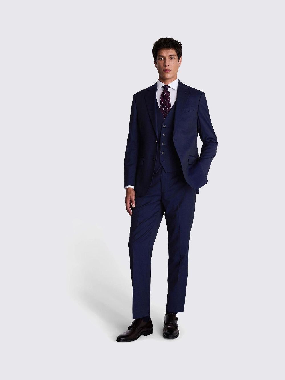 seraphine MOSS Ink Regular Fit Stretch Suit Jacket