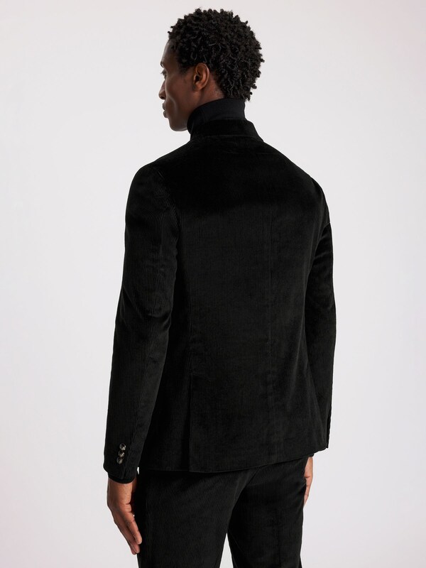 Seraphine MOSS Ink Slim Fit Corduroy Suit Jacket