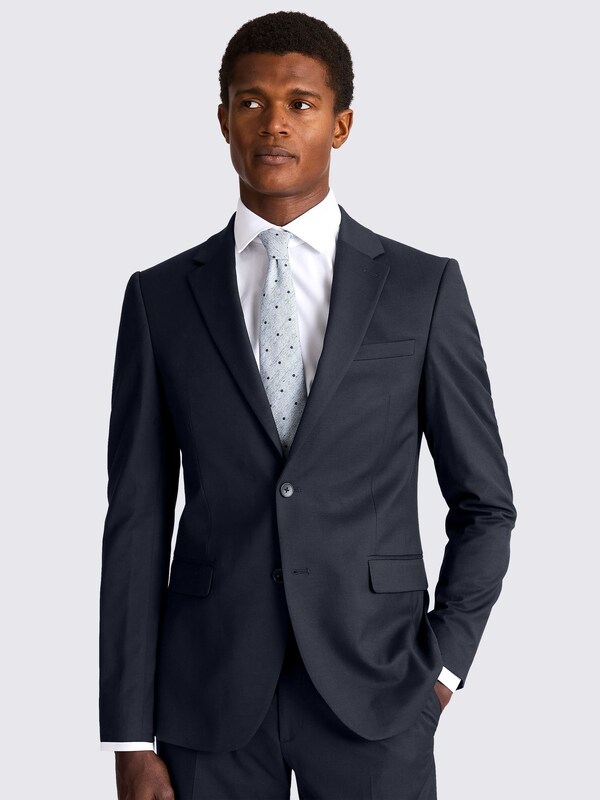 Seraphine MOSS Ink Slim Fit Stretch Suit Jacket