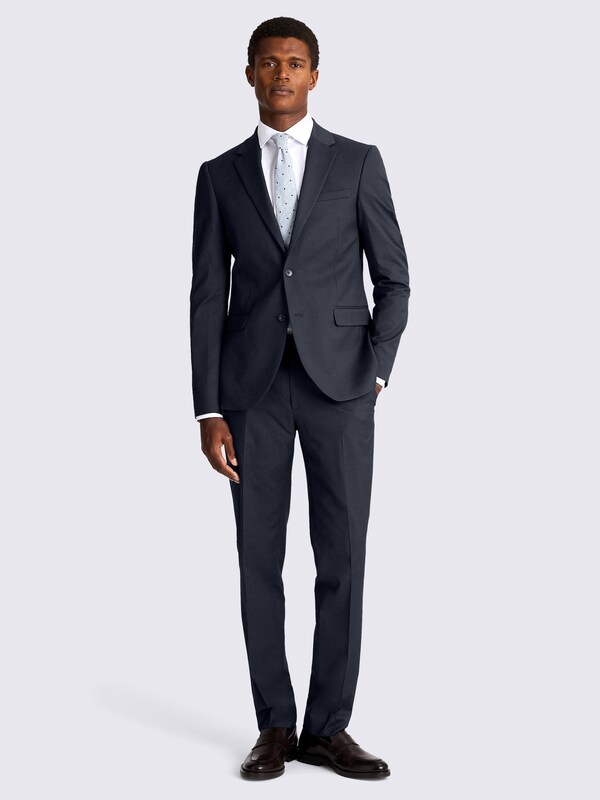 Seraphine MOSS Ink Slim Fit Stretch Suit Jacket