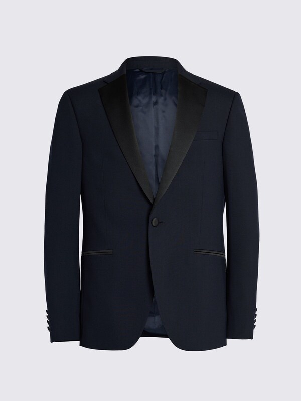 Seraphine MOSS Midnight Slim Fit Tuxedo Jacket