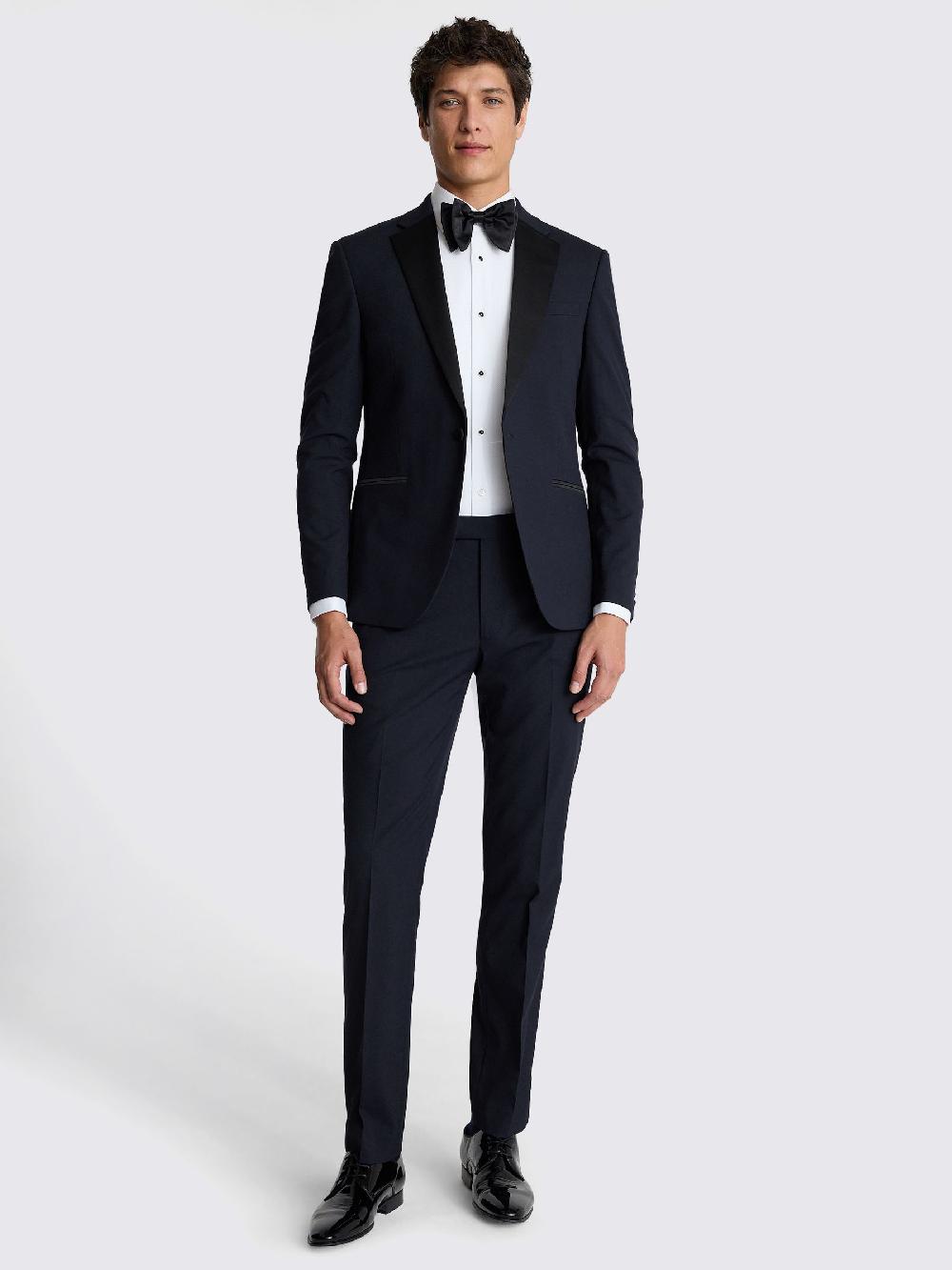 seraphine MOSS Midnight Slim Fit Tuxedo Jacket