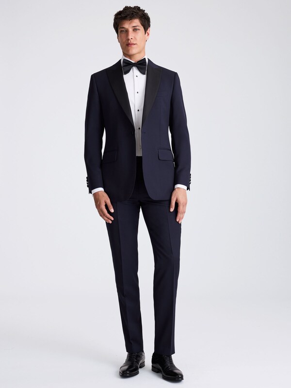 seraphine MOSS Midnight Tailored Fit Tuxedo Jacket