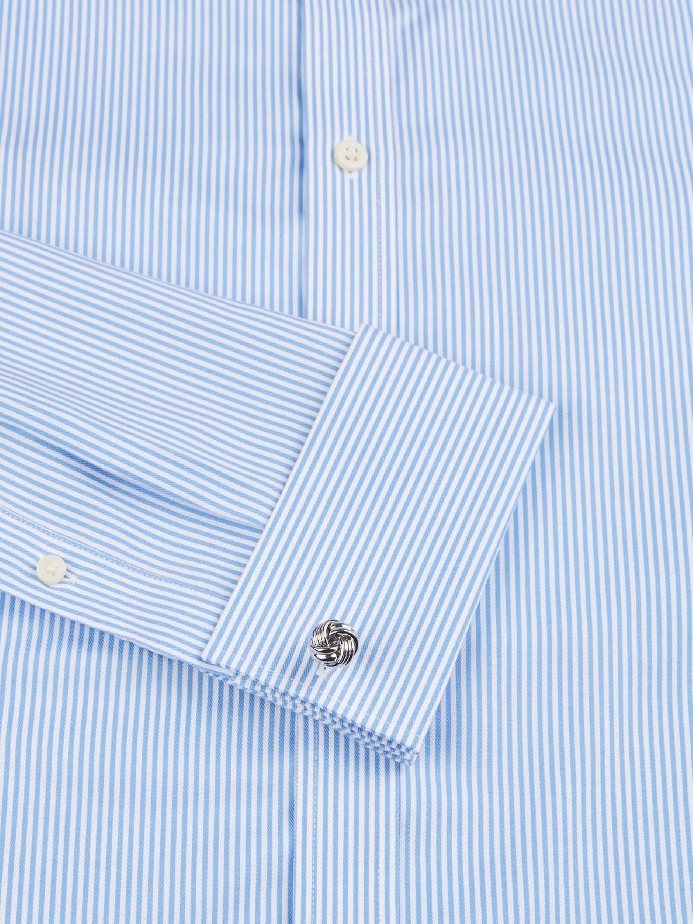 seraphine MOSS Silver Tone Knot Cufflinks