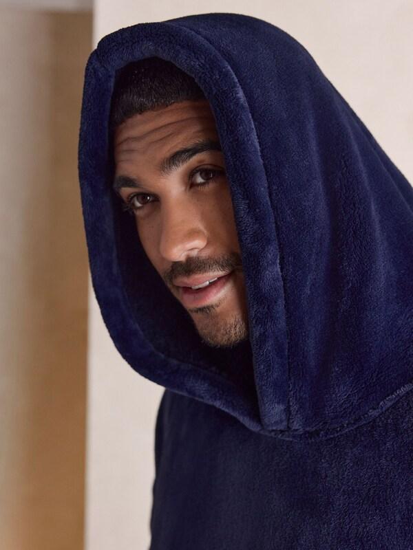 Seraphine Navy Blue Oversized Hoodie